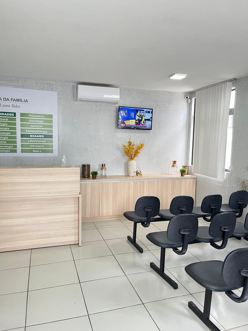 Recepção da Clínica